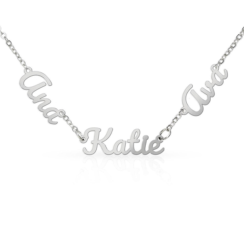 Personalized name necklace — graduation gift